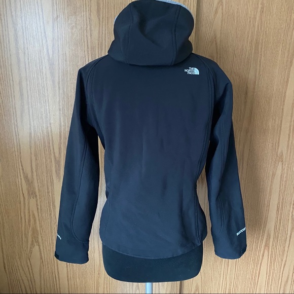 North face black soft shell Recco Apex Jacket - Picture 4 of 10